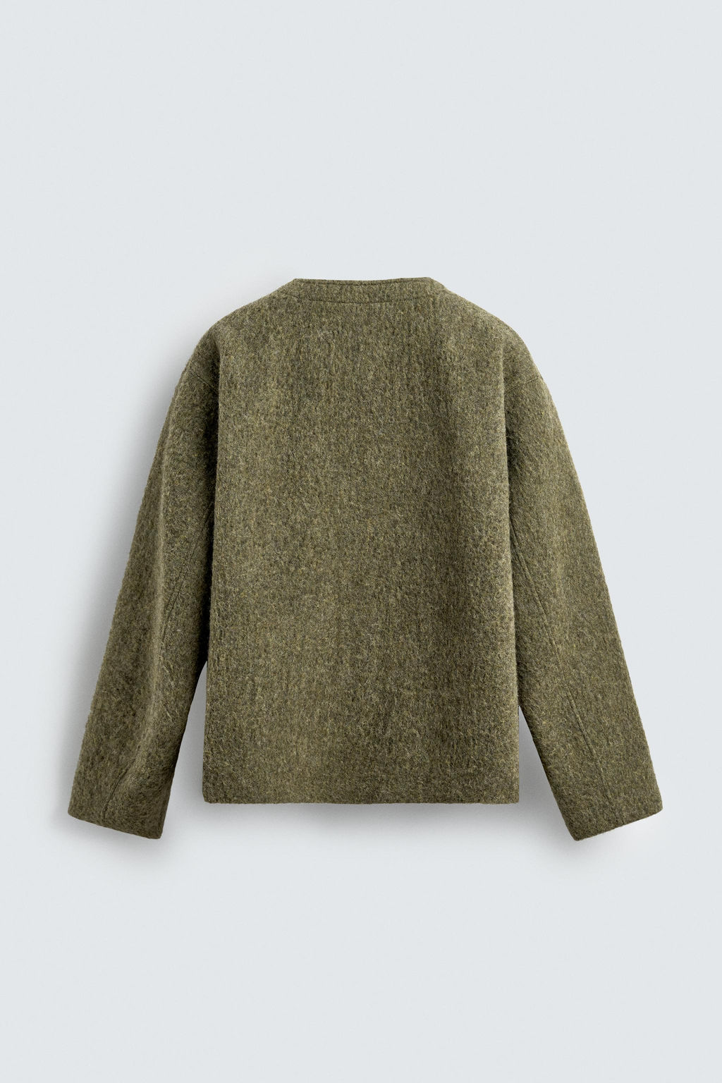 TEXTURED RELAXED FIT CARDIGAN - Zara фото 6