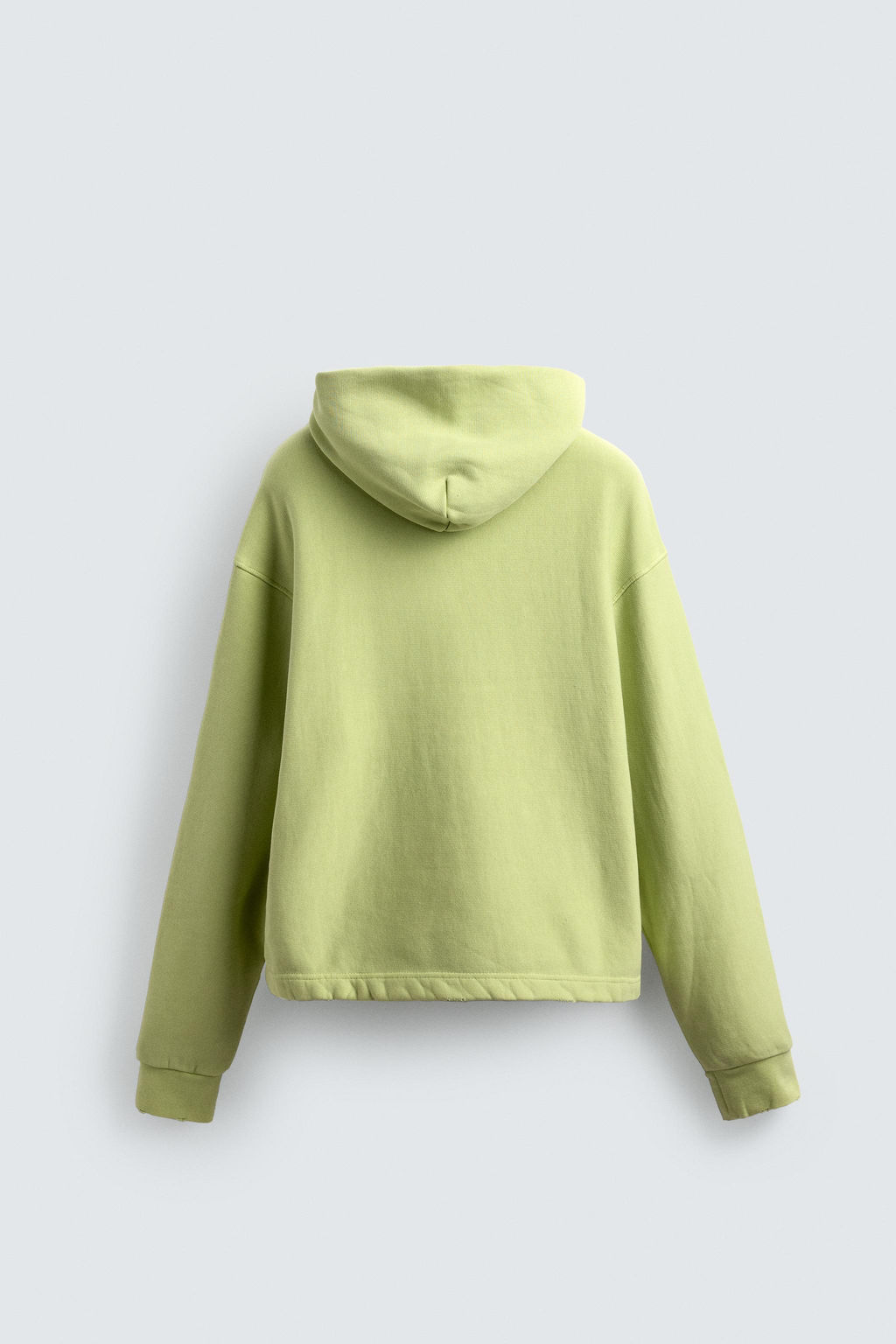 WASHED-EFFECT HOODIE
