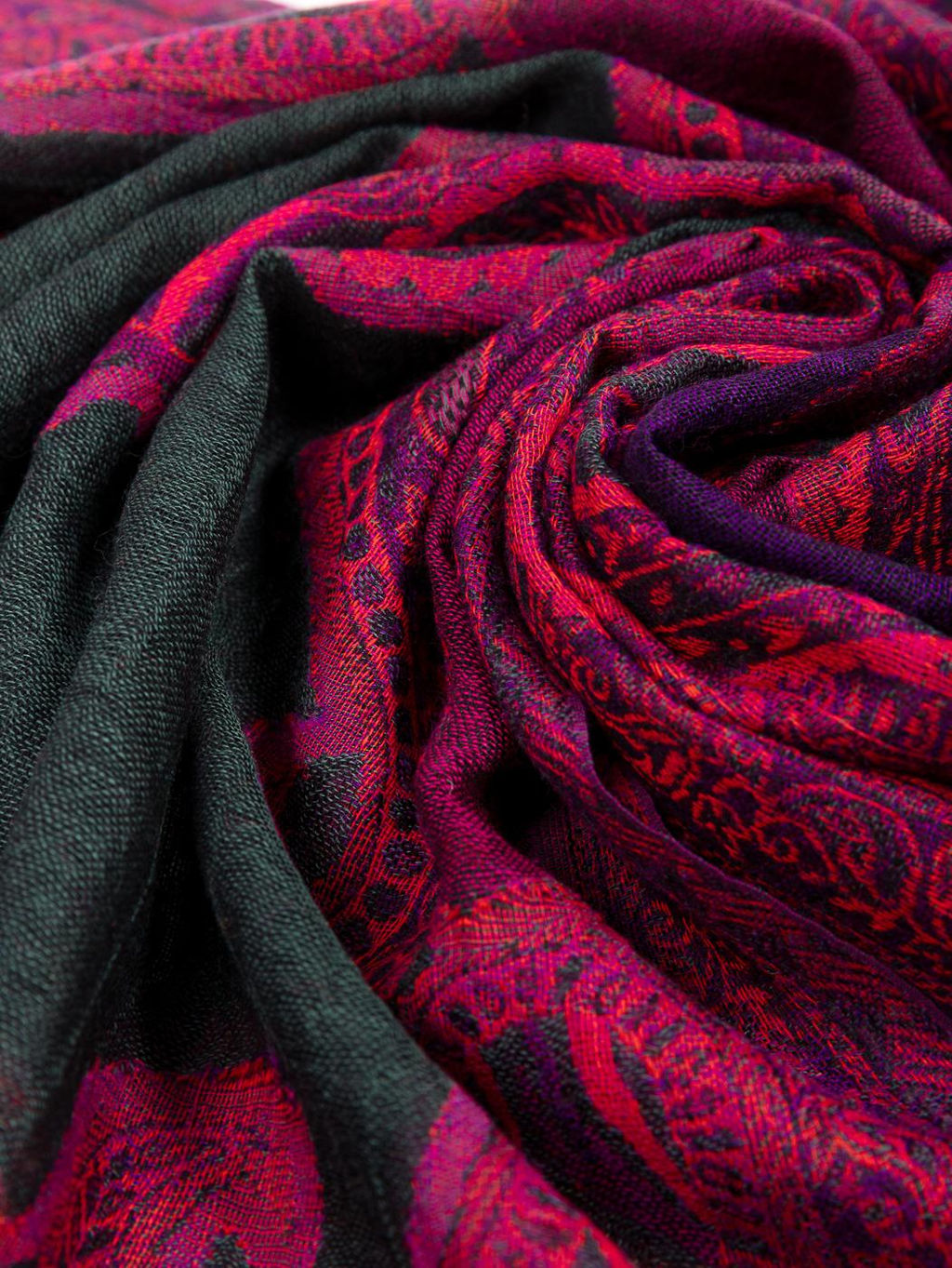 Палантин (шерсть100%)в ассортименте № Тк700/90 - Ганг фото 3