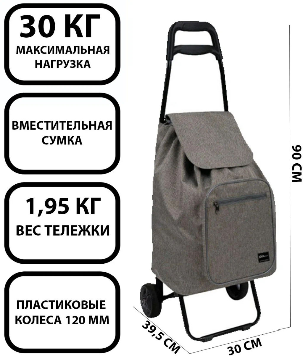 Тележка хозяйственная на колёсах СХ2