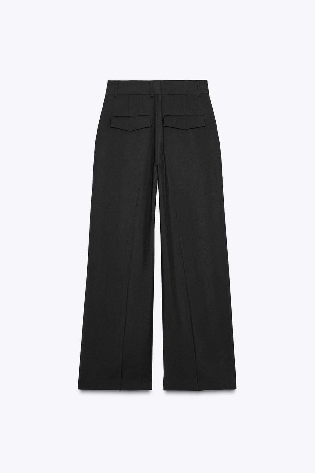 DOUBLE PLEAT TROUSERS WITH FLAPS - Zara фото 14