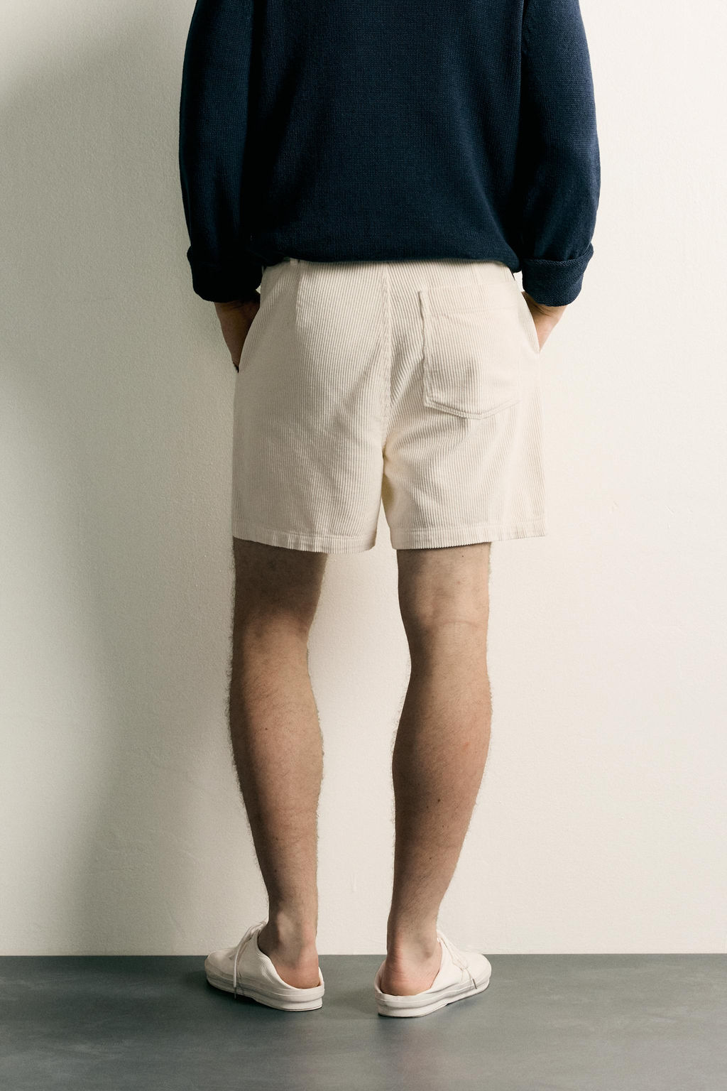 BERMUDA REGULAR FIT PANA / Crudo - Zara фото 3