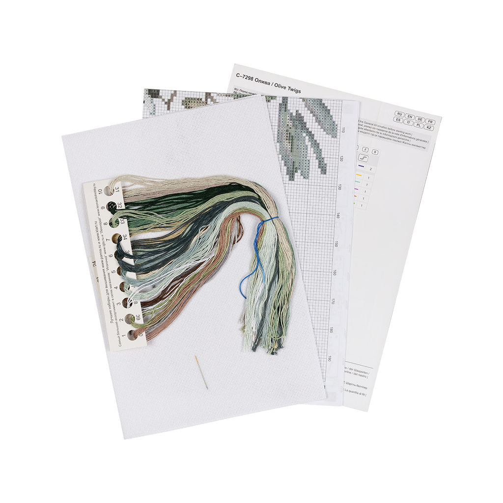 Набор для вышивания PANNA C-7298 Олива 30 х 21 см