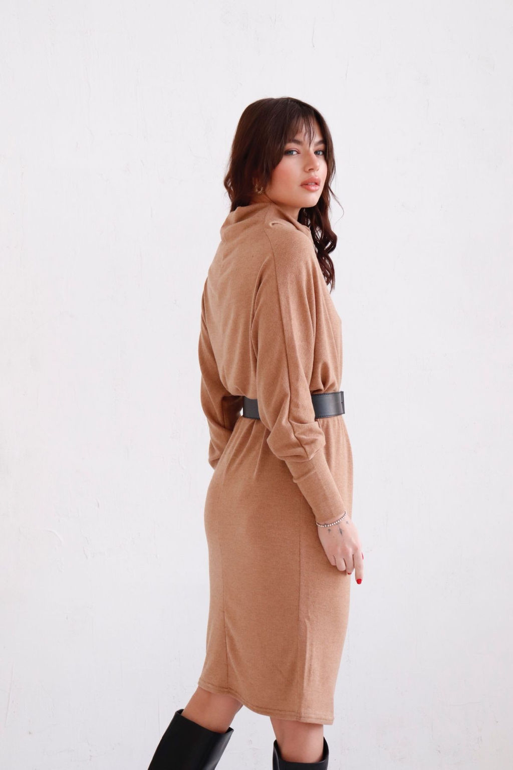 Платье-свитер оверсайз - Martichelli фото 36