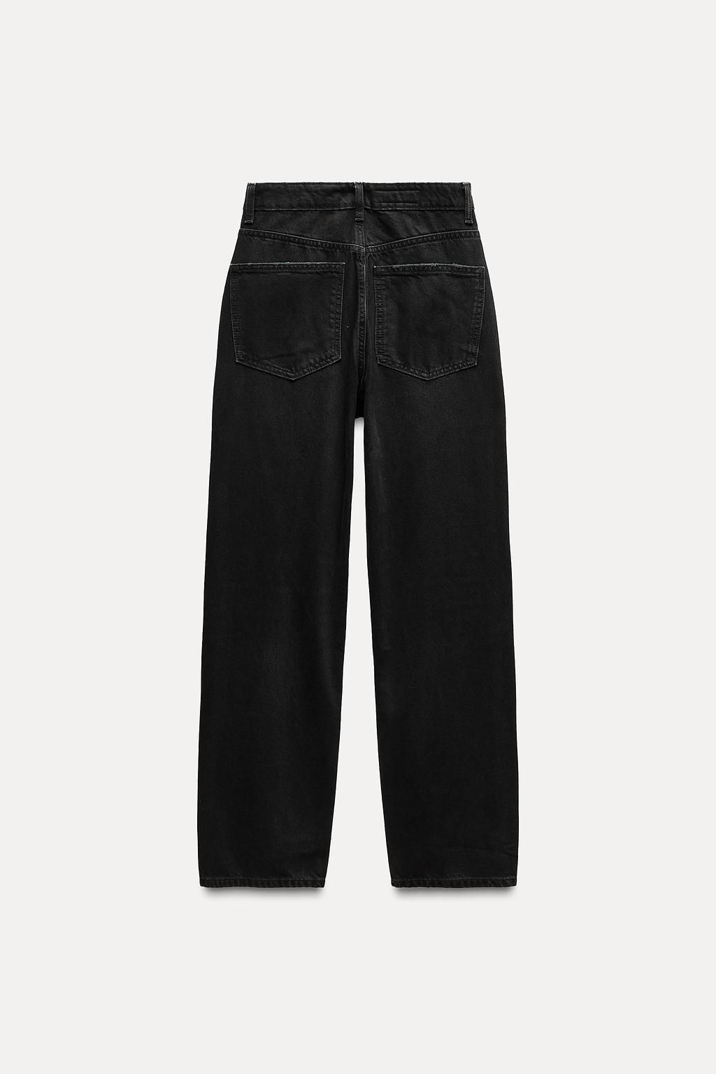 TRF MOM FIT HIGH-WAIST JEANS - Zara фото 8