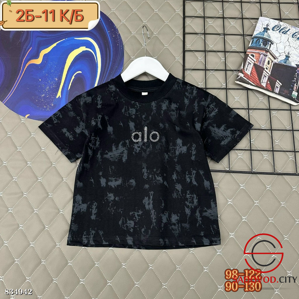 Футболка для девочки из хлопка