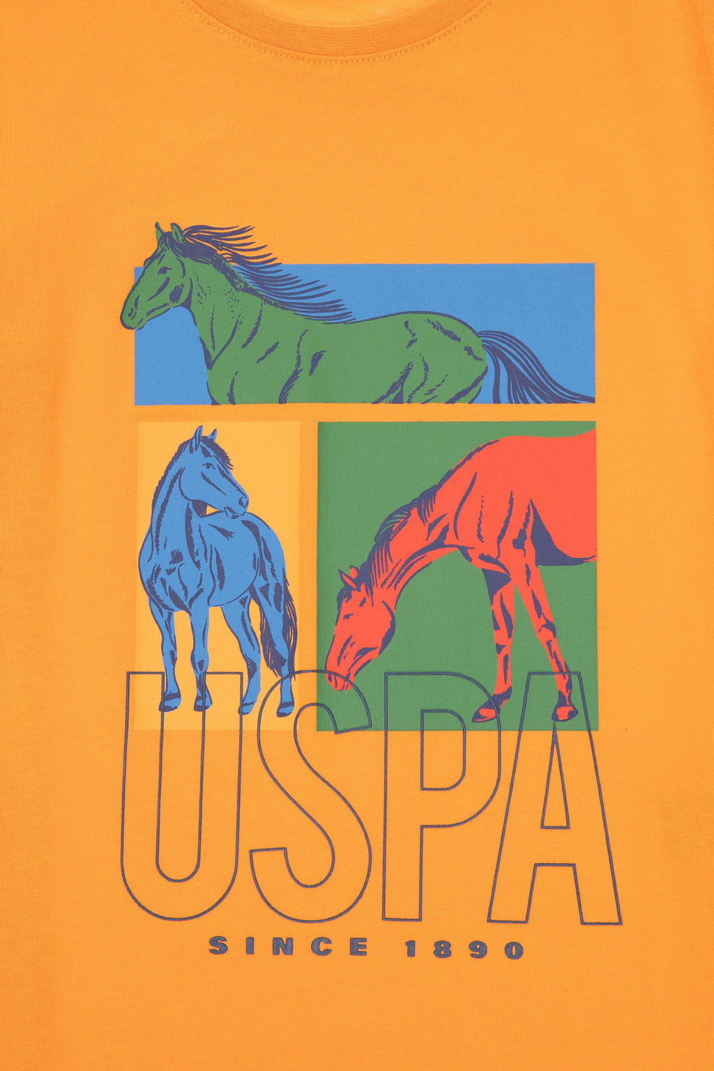 Erkek _ocuk Turuncu Ti__rt Sepette S_rpriz _ndirim - U.s. polo assn фото 3