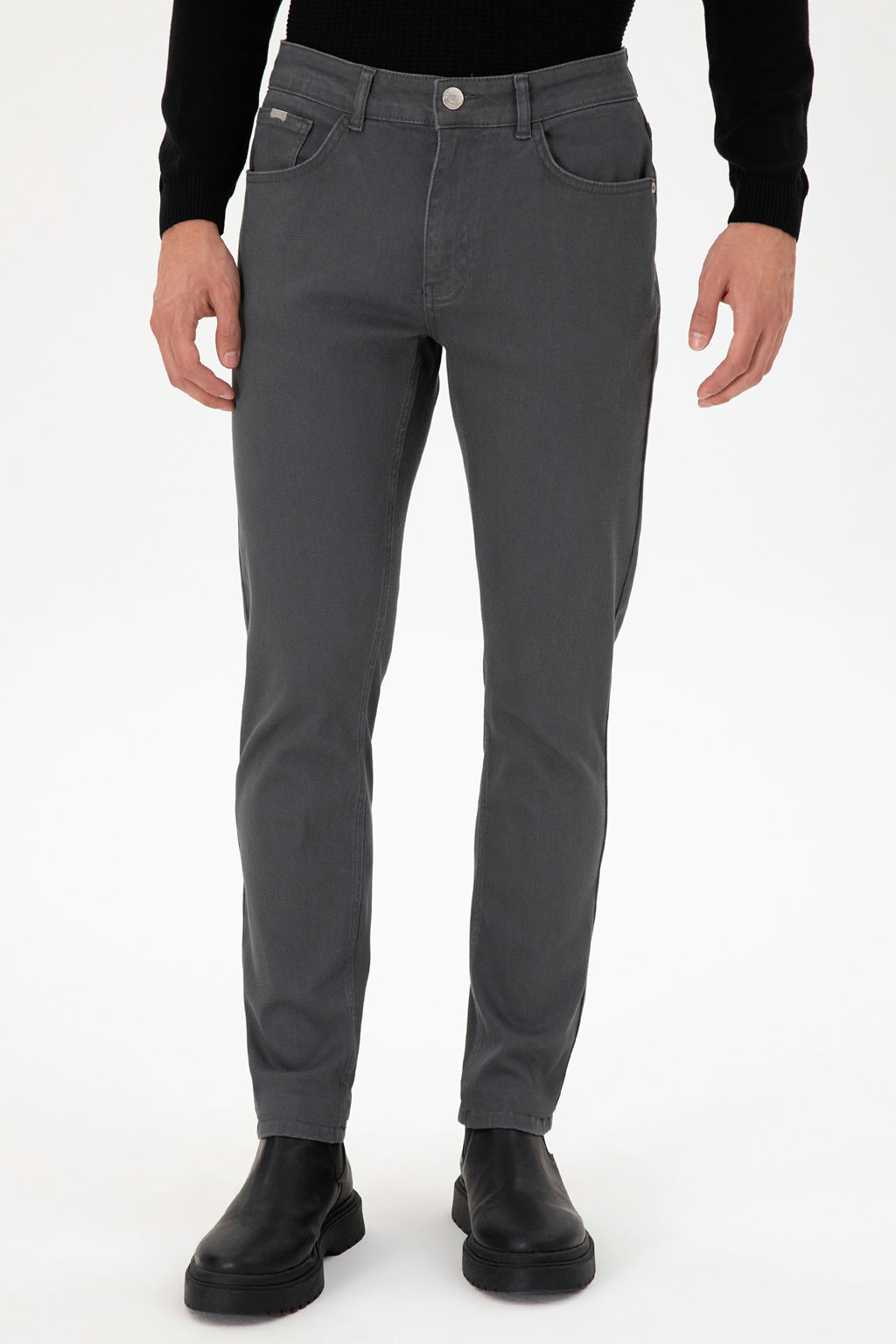 Мужские джинсовые брюки с каменным узором - U.s. polo assn фото 8