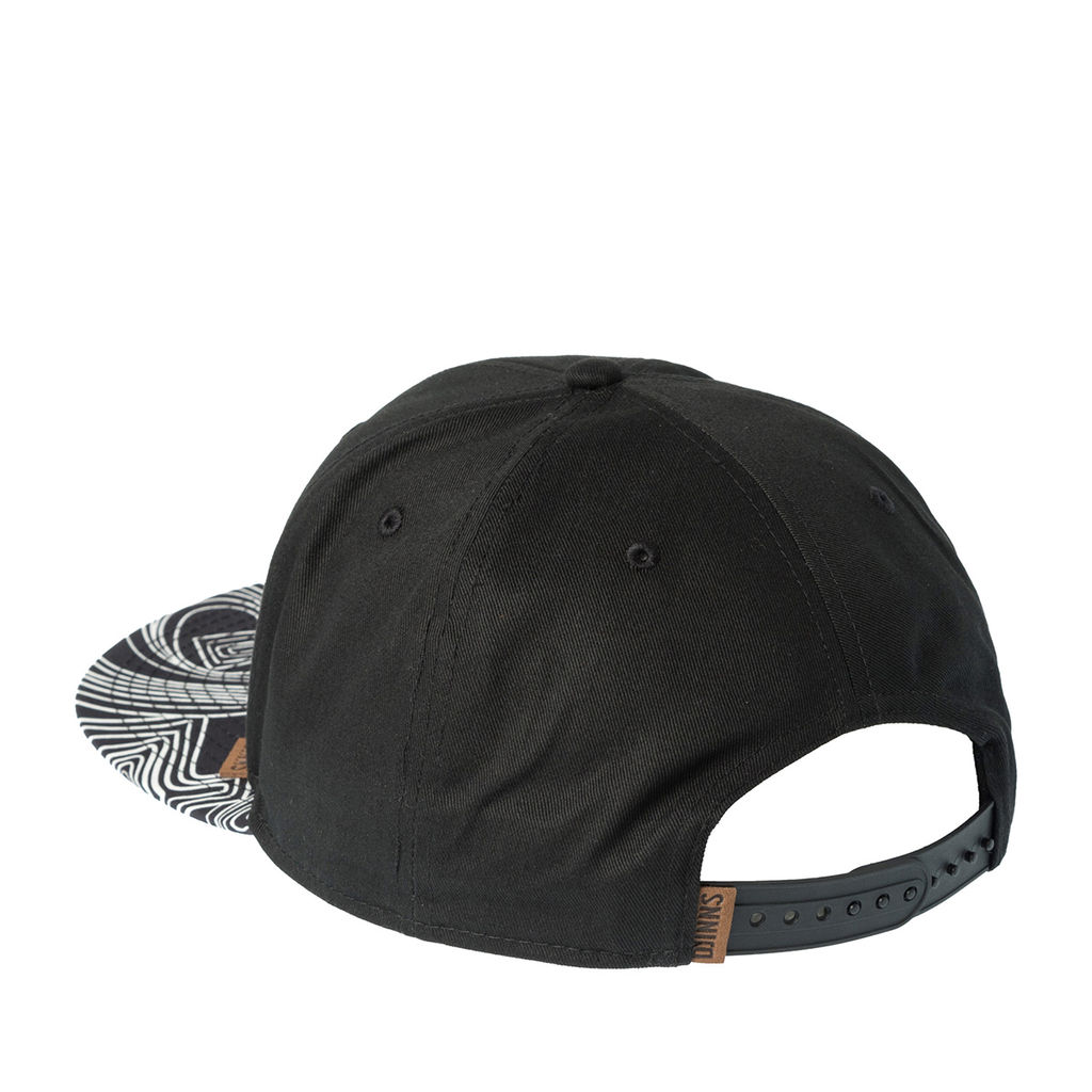 Бейсболка DJINNS арт. 6P SB MA Pattern Rev. (черный)  фото 3