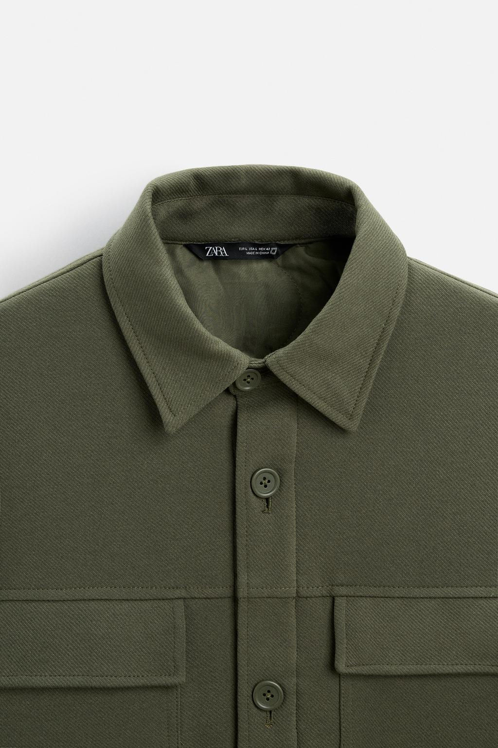 COMFORT PADDED OVERSHIRT - Zara фото 18