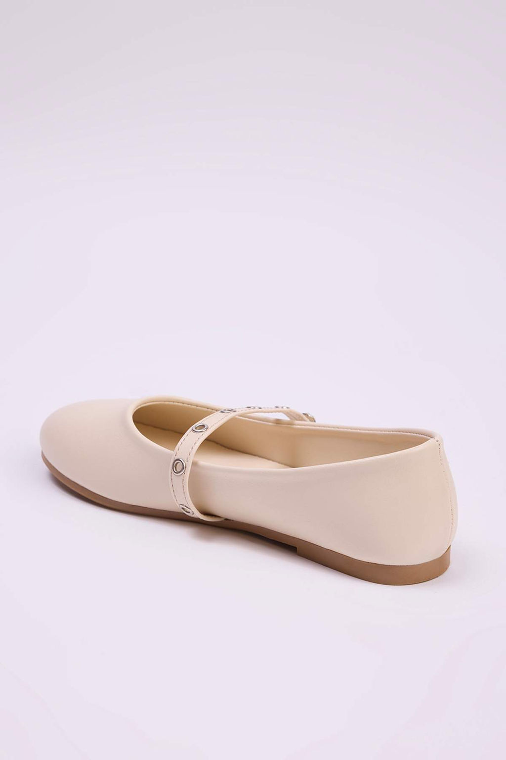 Krem Aksesuar Bant Detayl? Buyuk/Kucuk K?z Cocuk kids Mary jane Babet TAKAW26BE00001 - Trendyolmilla фото 8