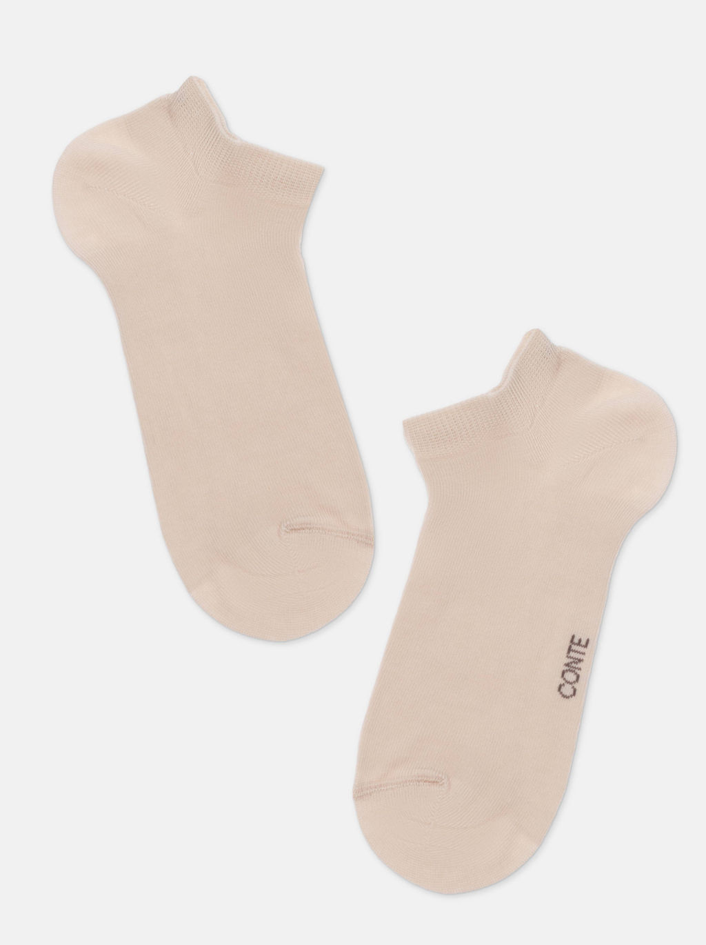 Цена за 2 пары .CONTE 3DSOCKS Носки женские (короткие) бежевый - Conte elegant фото 6