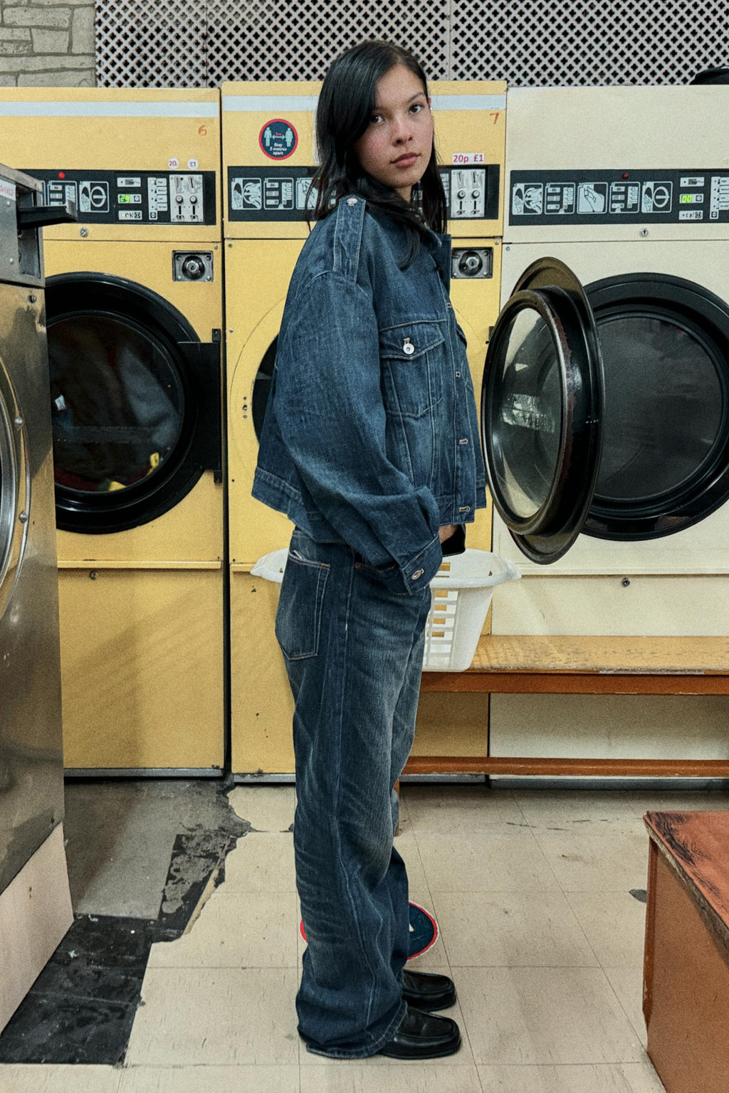 TRF TAB DENIM JACKET