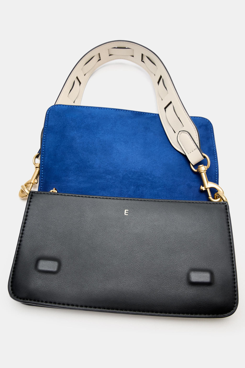 BOLSO BANDOLERA DETALLE ASA / Negro - Zara фото 7