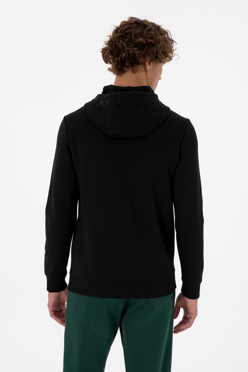 Erkek Siyah Basic Sweatshirt Sepette S_rpriz _ndirim - U.s. polo assn фото 5