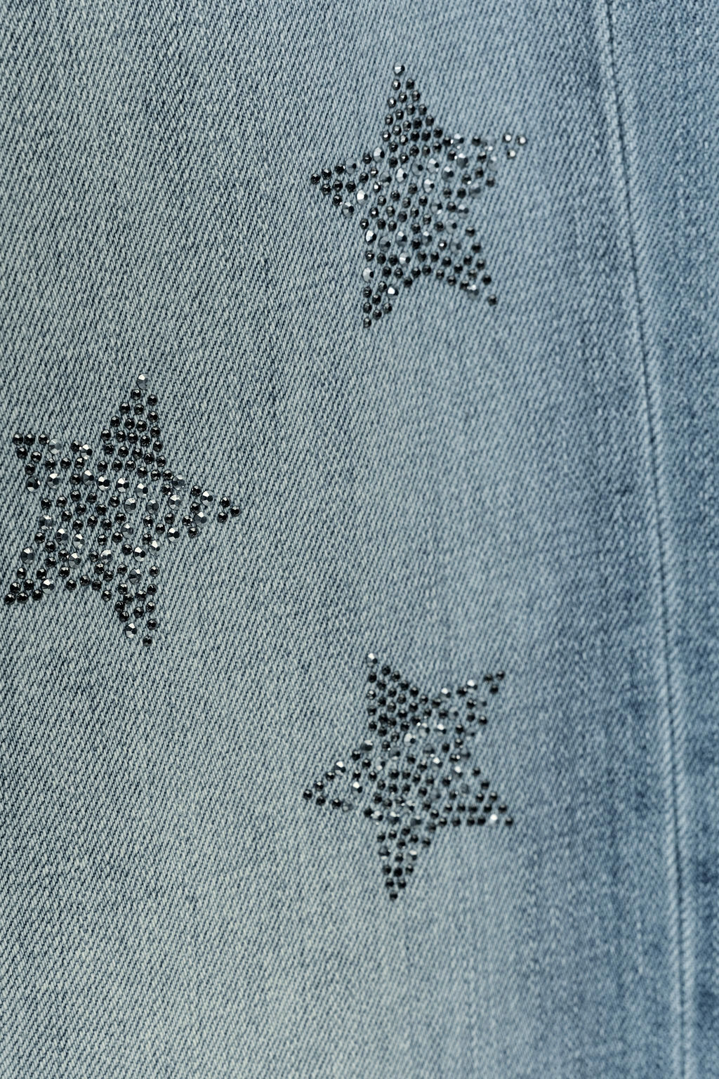 JEANS TRF WIDE LEG STRASS TIRO BAJO / Azul - Zara фото 7