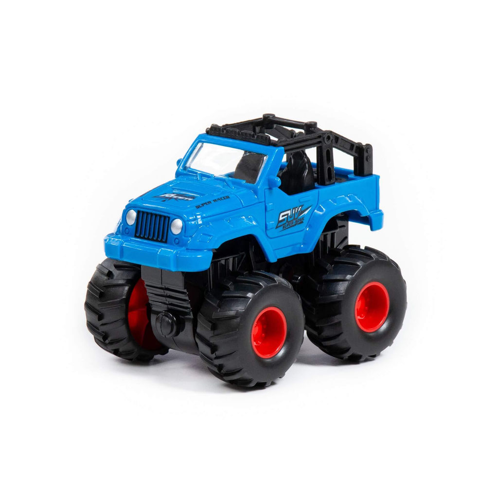 Монстр ВНЕДОРОЖНИК - Джип-сафари, автомобиль инерционный (в коробке) - Полесье фото 8