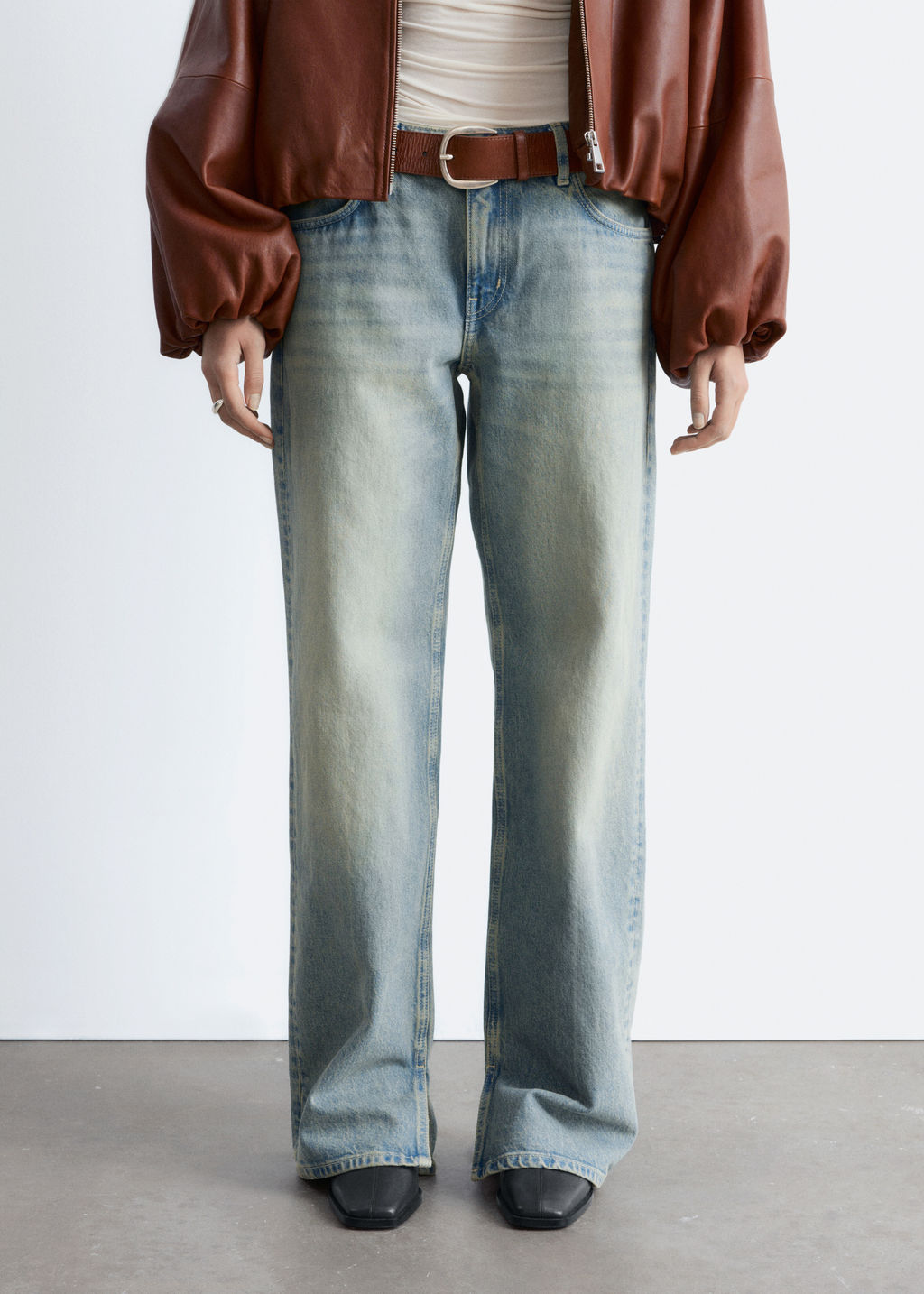 Vaqueros de perneras rectas - H&m фото 9