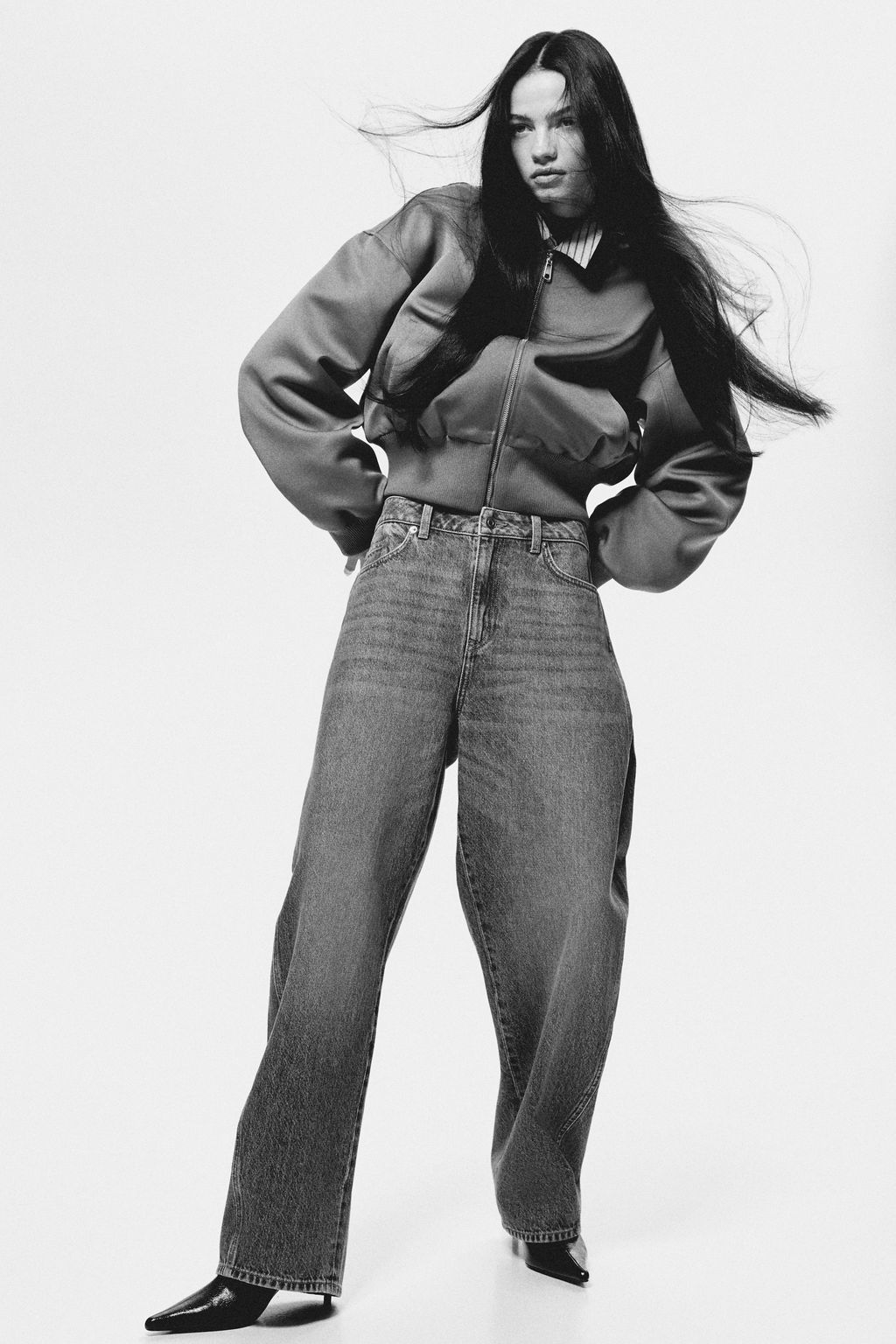 Barrel High Waist Jeans - H&m фото 12