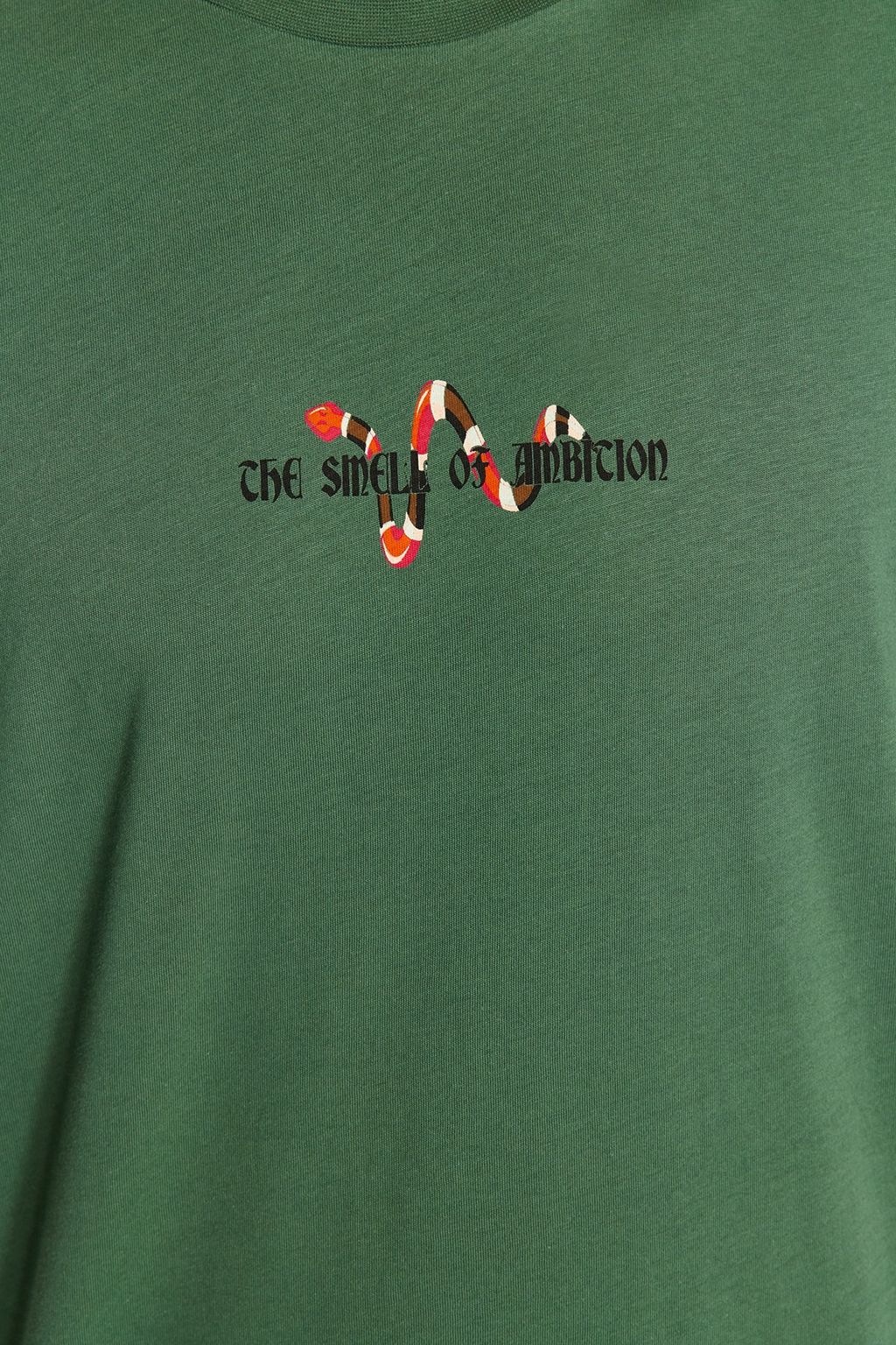 Yesil Oversize/Genis Kesim Yaz? Bask?l? T-Shirt TMNSS23TS00113 - Trendyolmilla фото 6