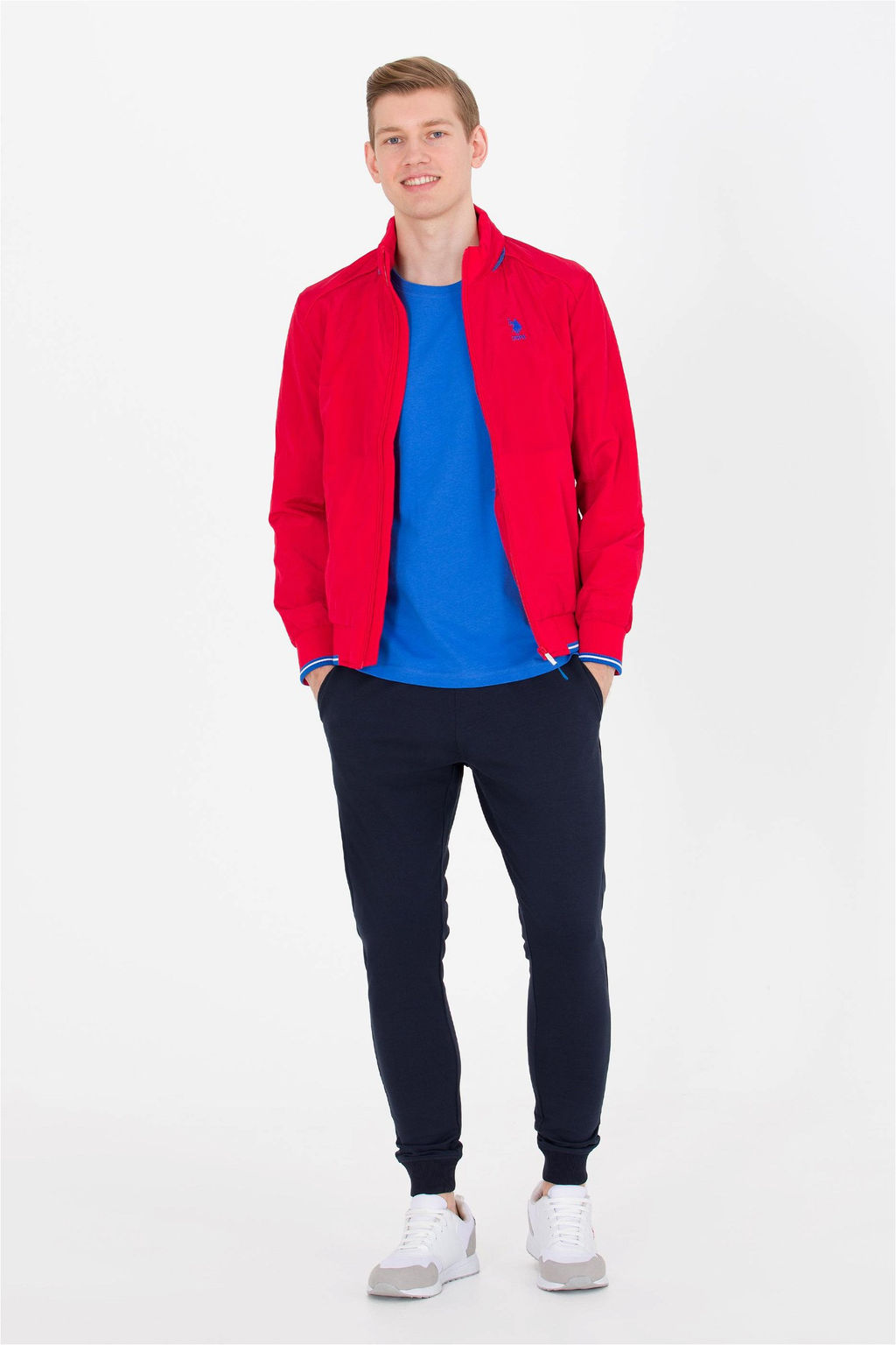 U. S. Polo Assn Мужское красное пальто - U.s. polo assn фото 10