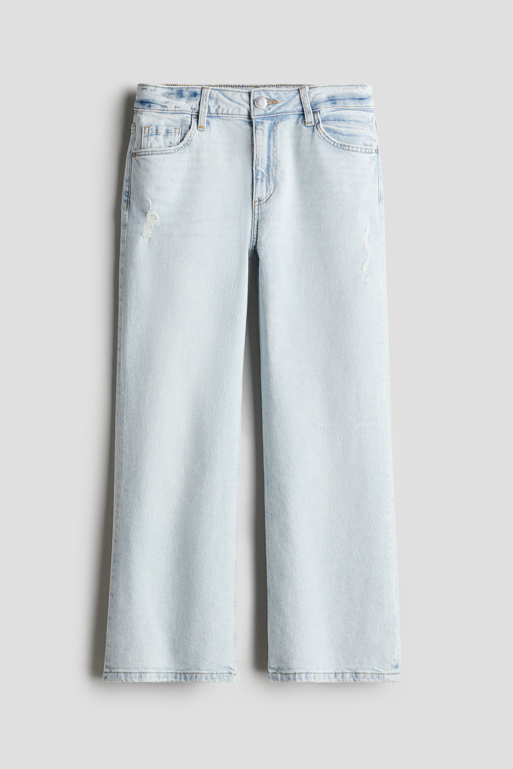 Baggy Fit Bootcut Leg Jeans - H&m фото 3