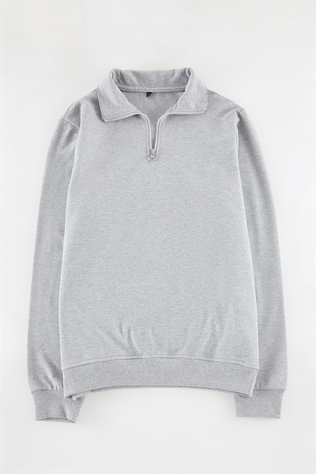 Siyah-Kar Melanj 2li Paket Regular/Normal Kesim Ici Polar/S?cak Tutan Sweatshirt TMNAW25SW00205 - Trendyolmilla фото 6
