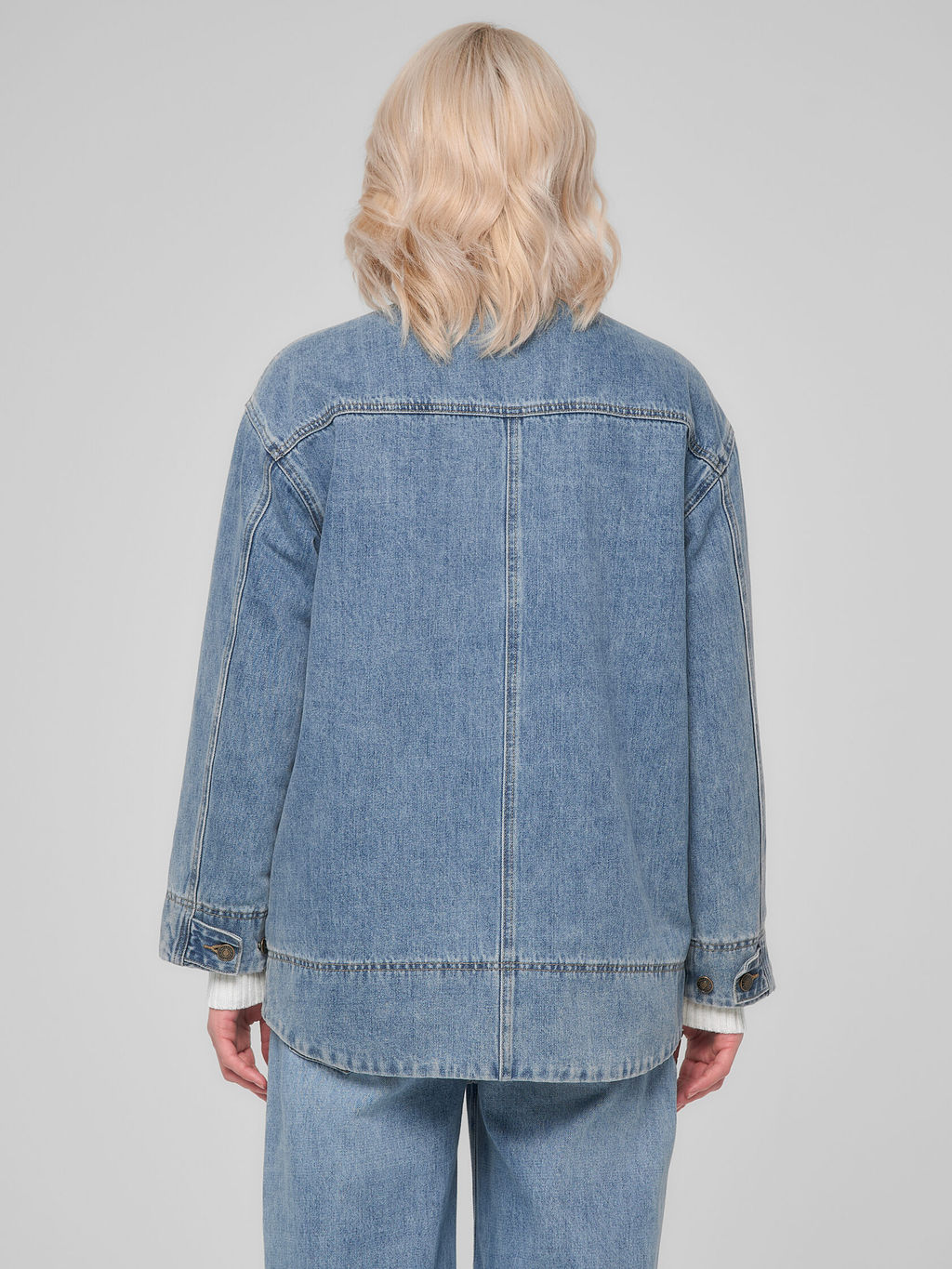 ДЖИНСОВАЯ КУРТКА ТЕПЛАЯ