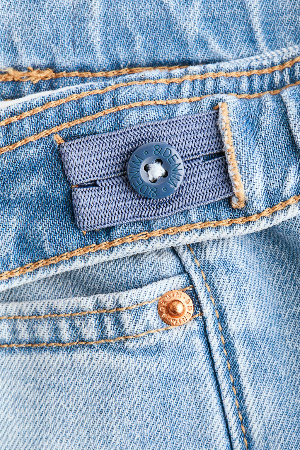Falda pantal?n cruzada en denim - H&m фото 4