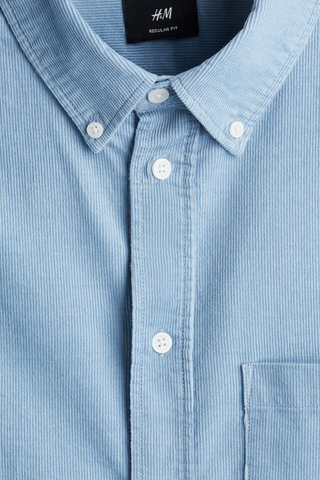 Camisa de pana Regular Fit - H&m фото 6