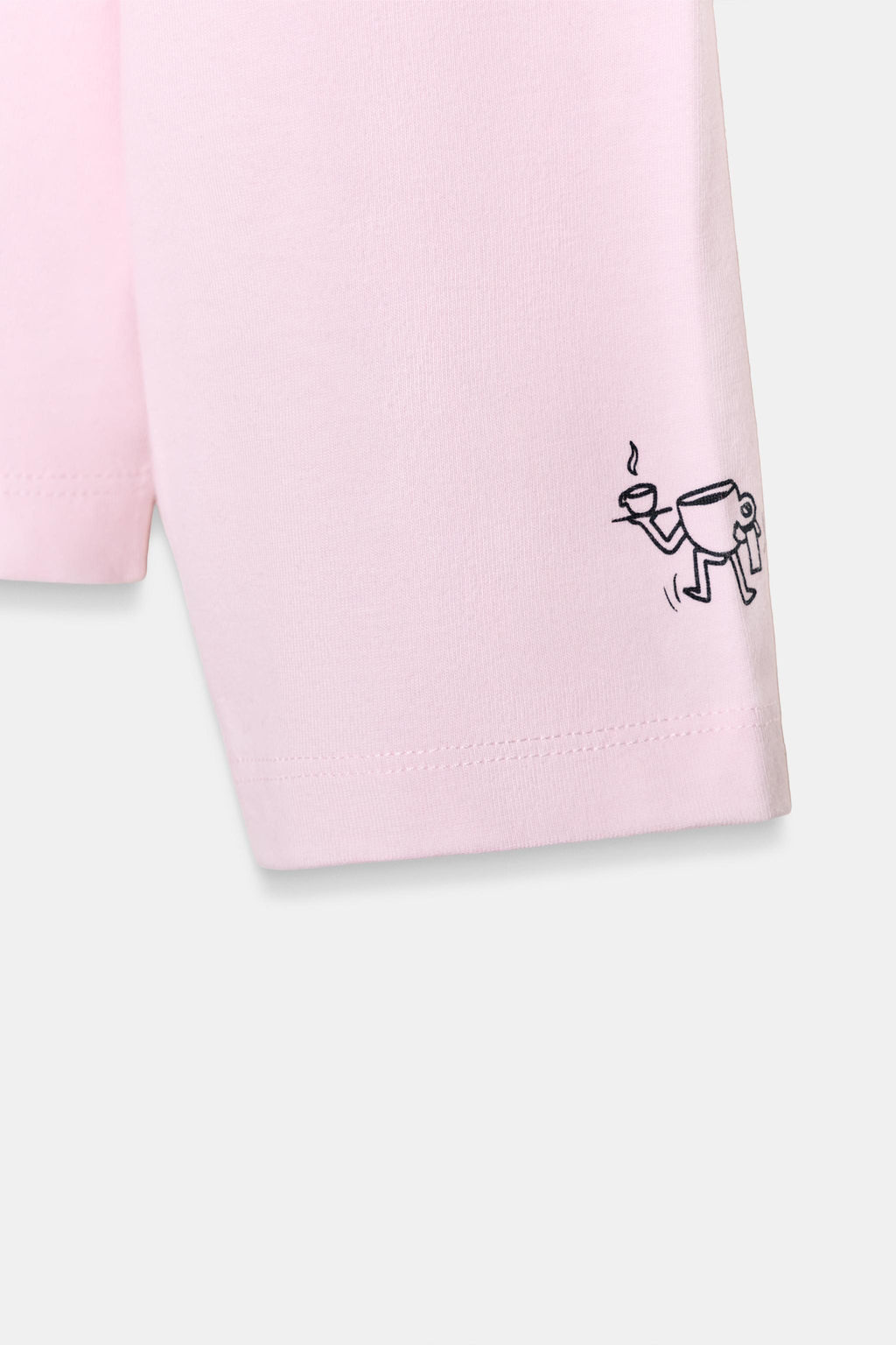 CAMISETA ESTAMPADO CORTADO / Rosa - Zara фото 6