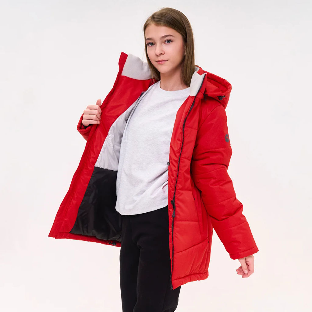 RODOS Куртка для девочки мембрана зима М-316 Розовый  фото 83