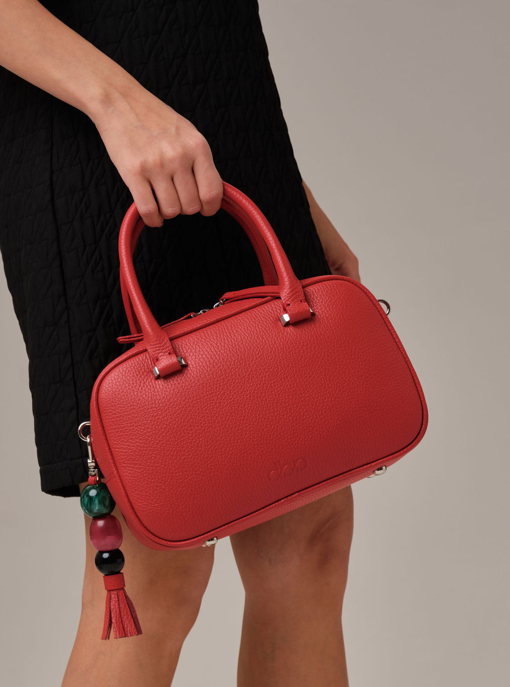 Кожаная сумка Hawaii DBR 31216 красный  фото 8