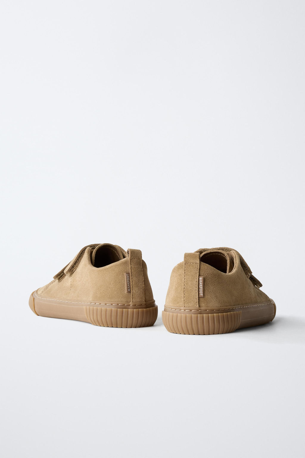 SPLIT SUEDE BAREFOOT TRAINERS