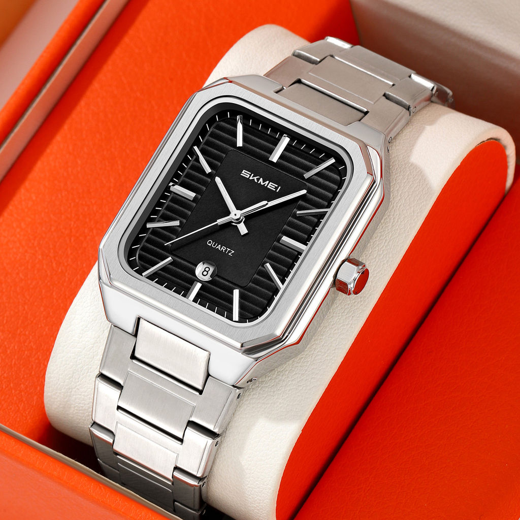 Часы наручные Skmei мужские кварцевые 9373silver-black