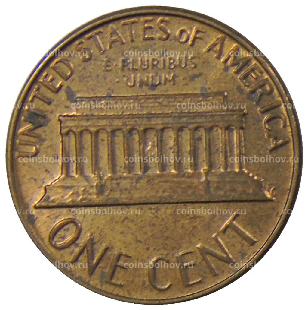 1 цент 1977 года D США