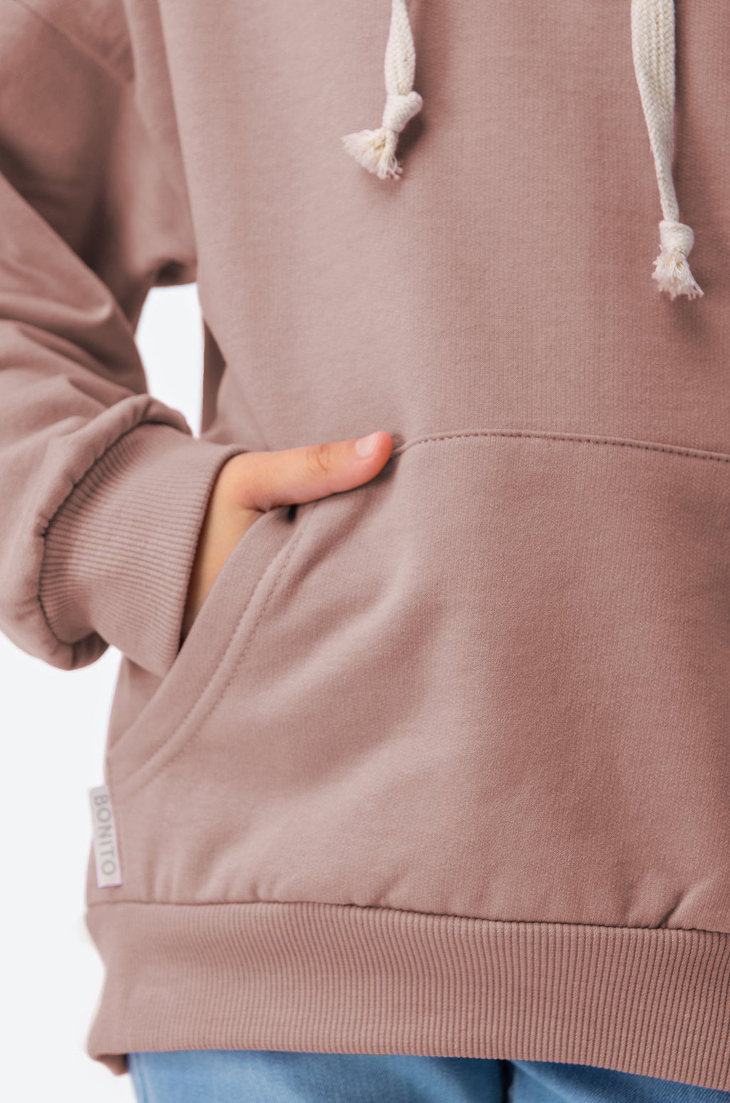 Толстовка для девочки из футера с микроначесом Bonito  фото 11