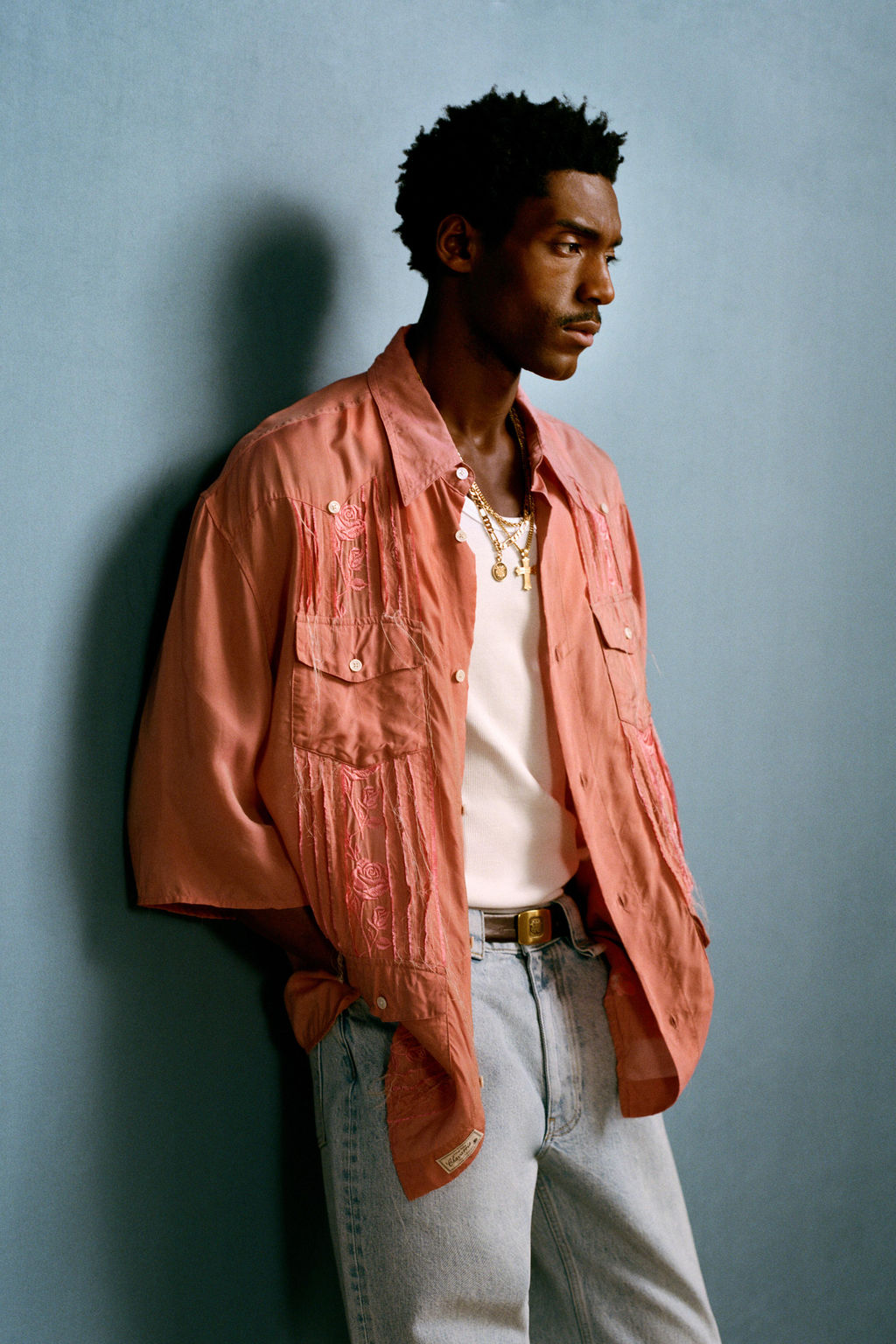 JEANS STRAIGHT FIT WILLY CHAVARRIA X ZARA / Azul  фото 2