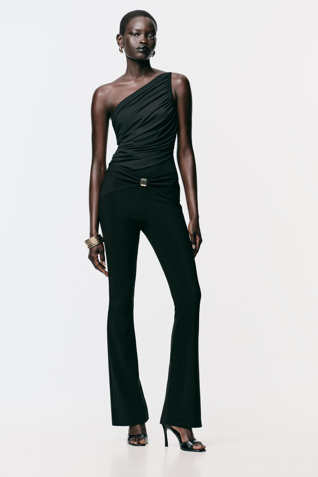 LEGGINGS WITH METAL APPLIQUE - Zara фото 9