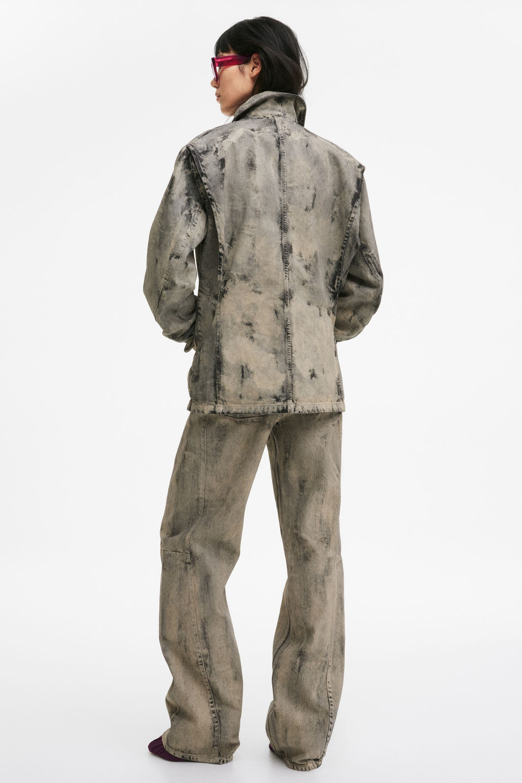 Chaqueta denim efecto pintura - H&m фото 6