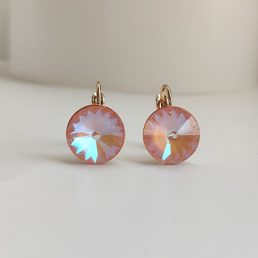 Серьги с кристаллами Swarovski