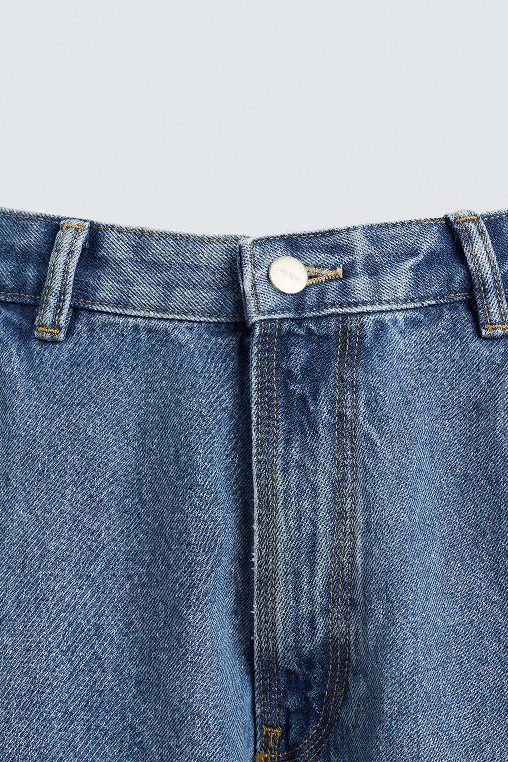 CARPENTER POCKET DENIM BERMUDA SHORTS - Zara фото 26