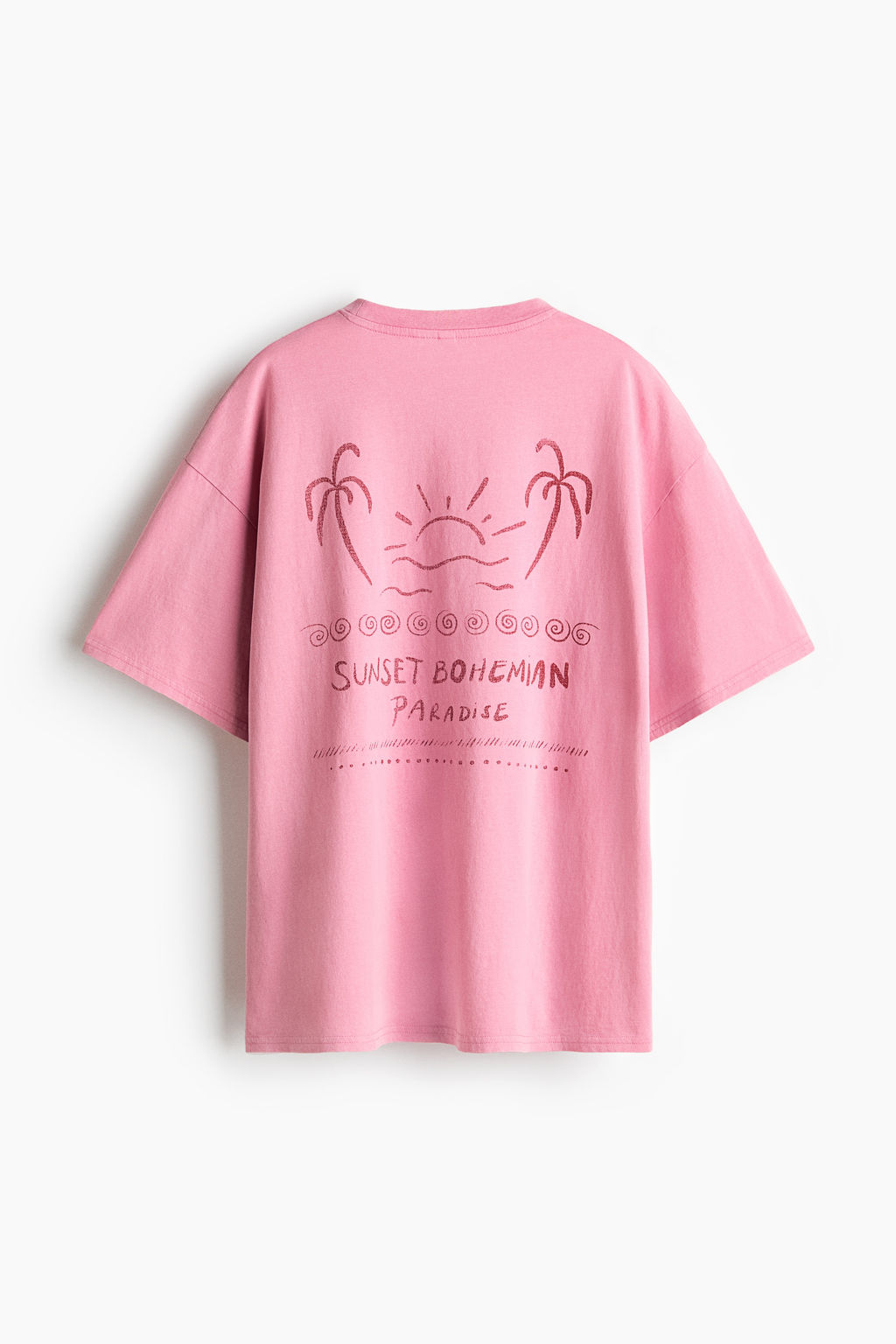 Camiseta oversize con motivo estampado - H&m фото 11