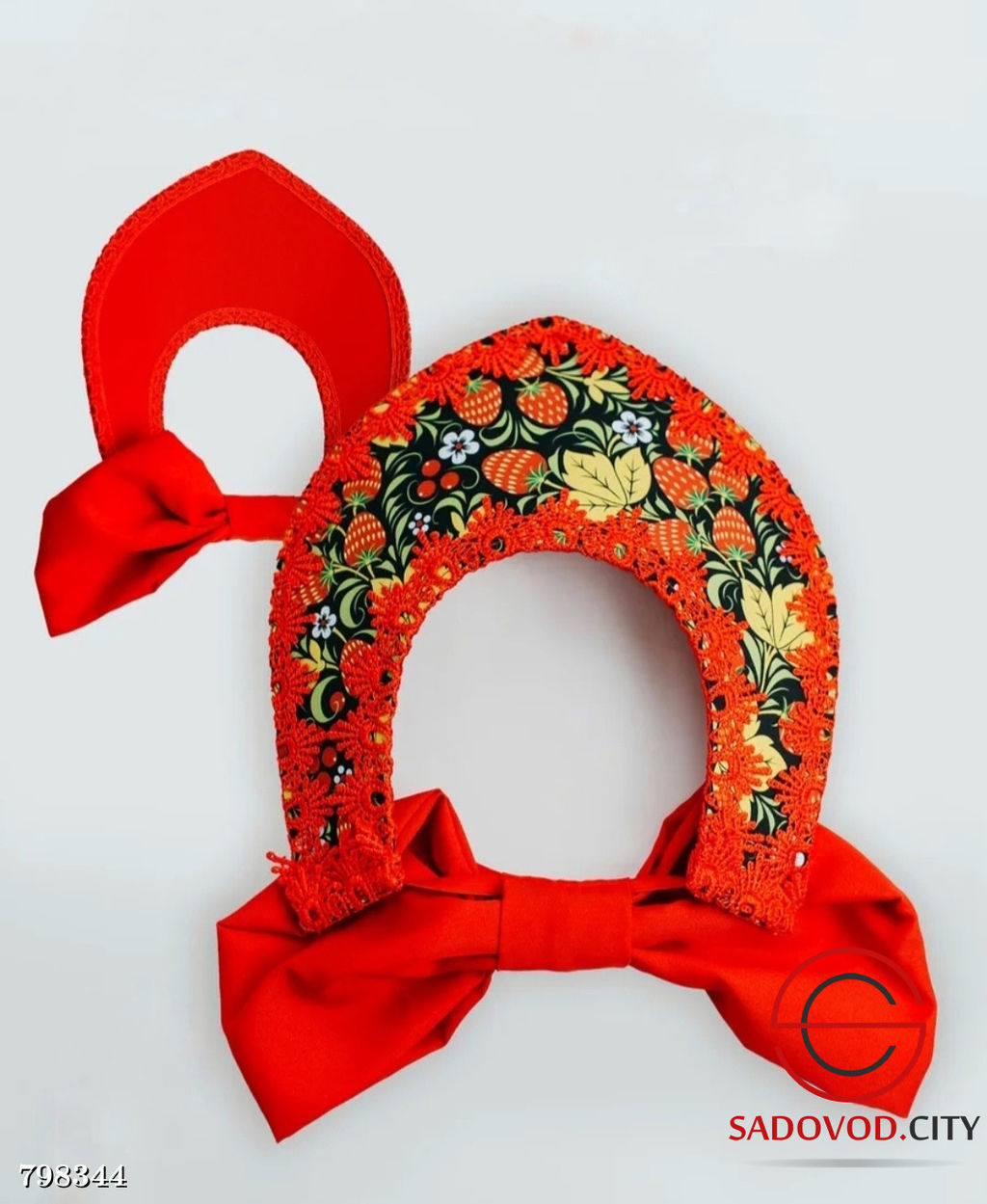 Кокошник с традиционным узором - Bruno фото 12