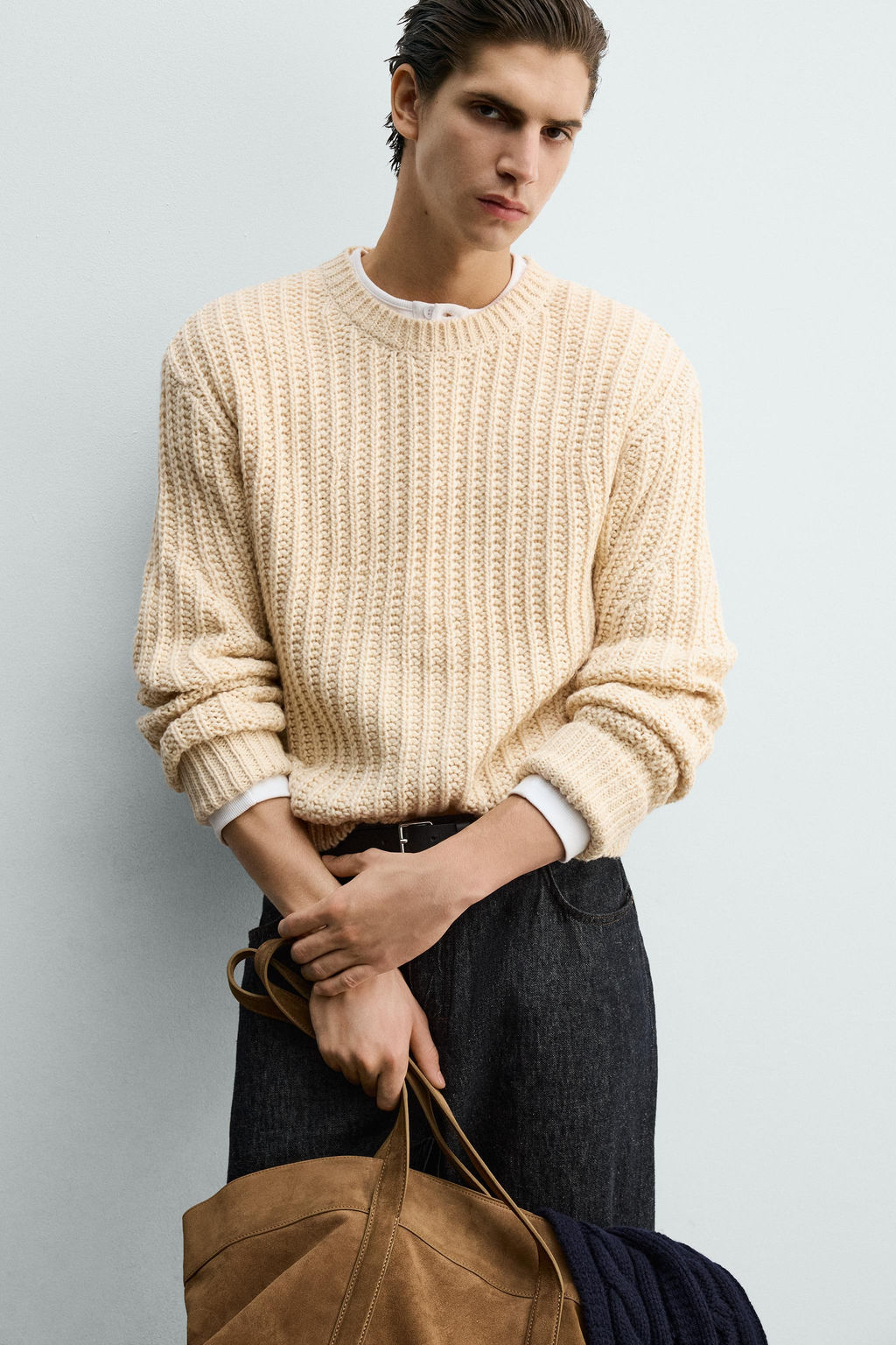TEXTURED VOLUME JUMPER - Zara фото 5