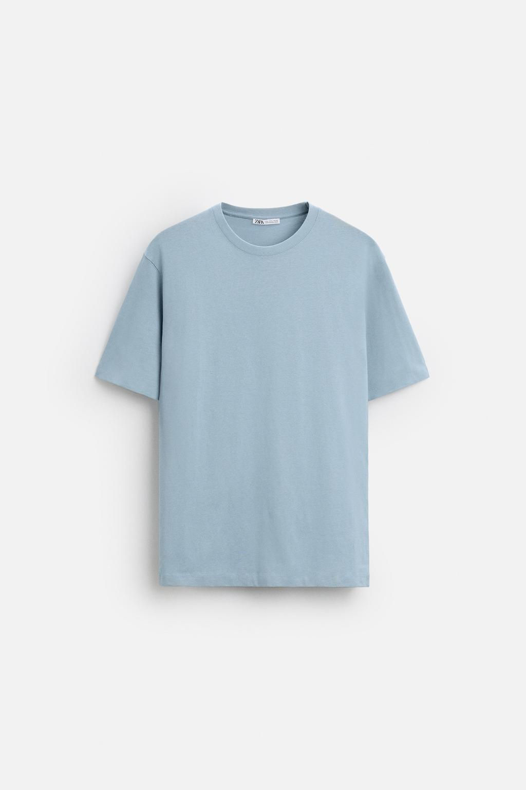 BASIC MEDIUM WEIGHT T-SHIRT - Zara фото 31