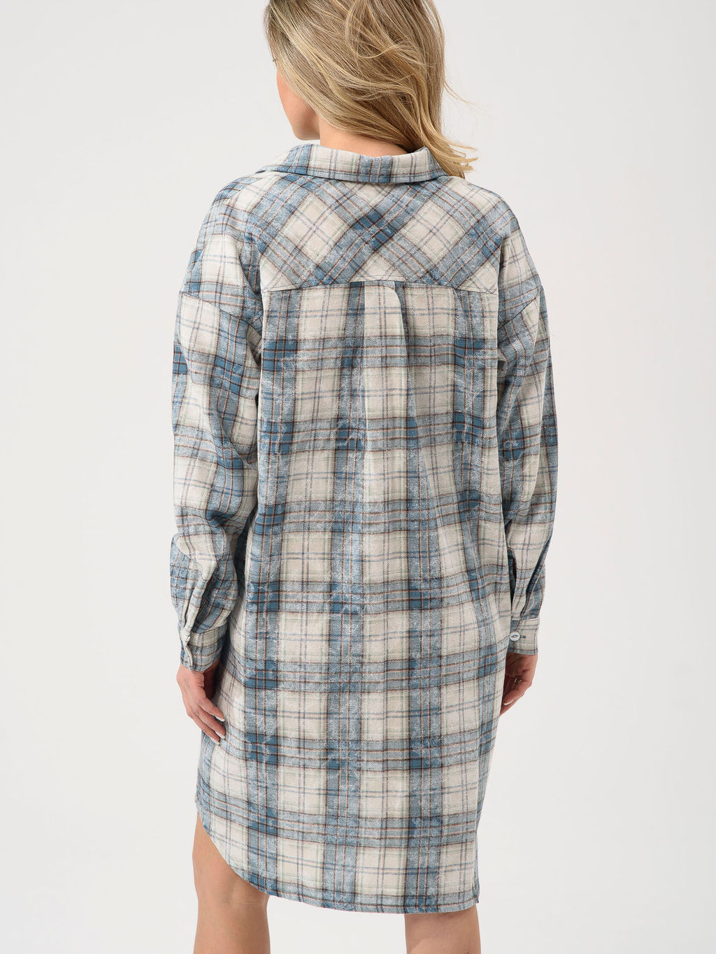 Халат фланель "Рубашка"