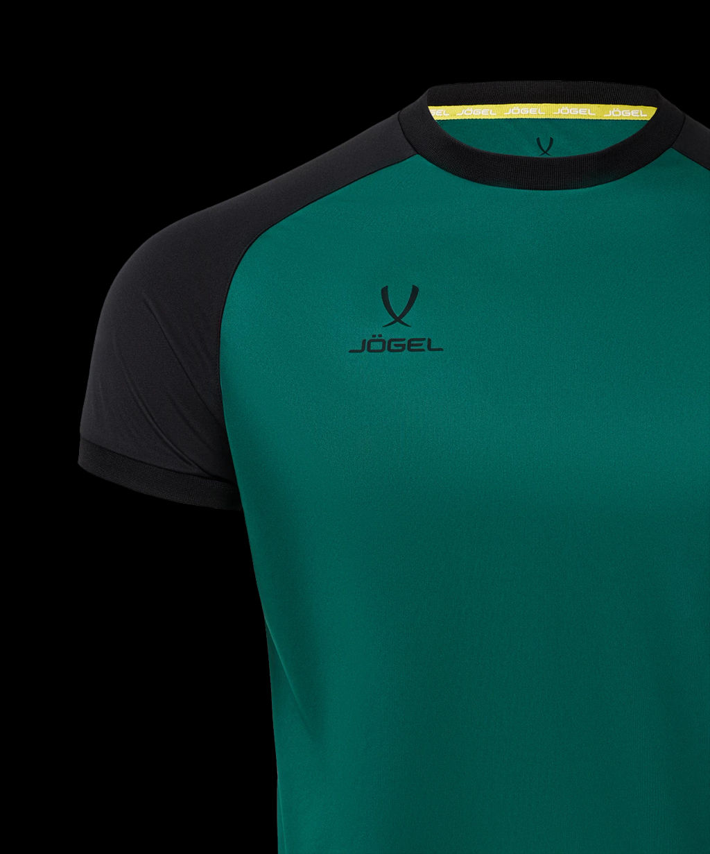 Футболка игровая JOGEL CAMP Reglan Jersey, темно-зеленый, детский  фото 4