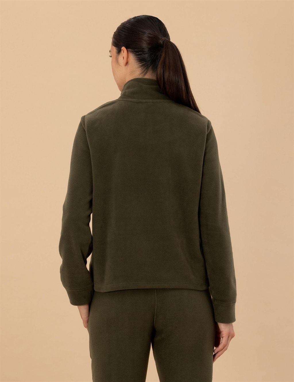 Kahverengi Regular Fit Polar Sweatshirt - Pierre cardin фото 5