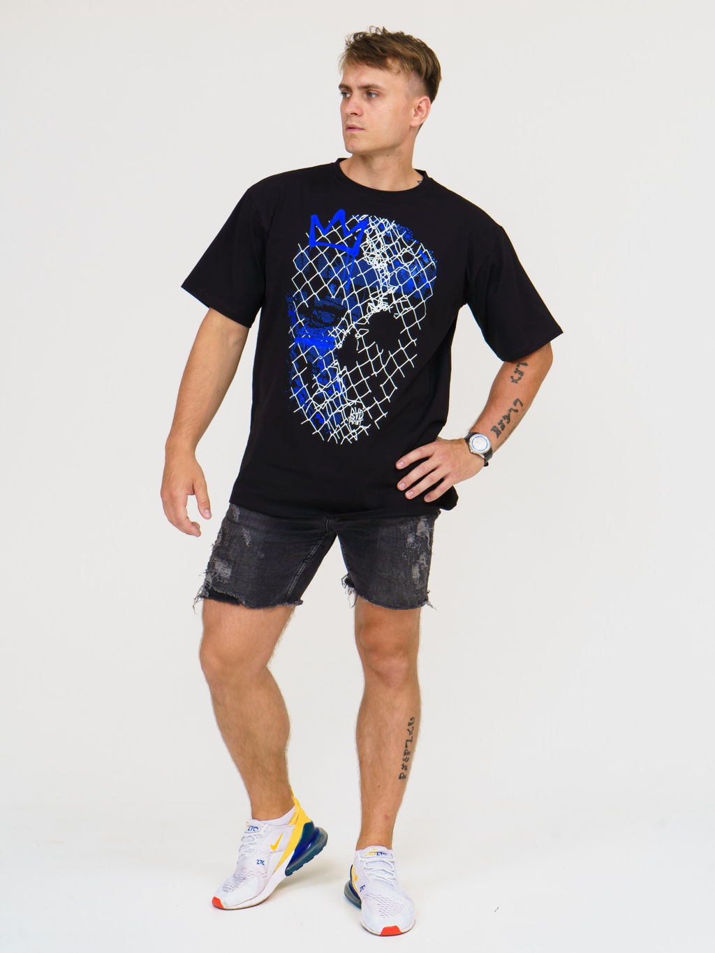 М44 Футболка "Корона/синий"